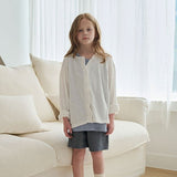 Eyelet Cardigan | Ivory