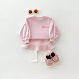 Minnie Sweatskirt Set | Pink
