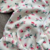 Floral Fleece Set | Cream