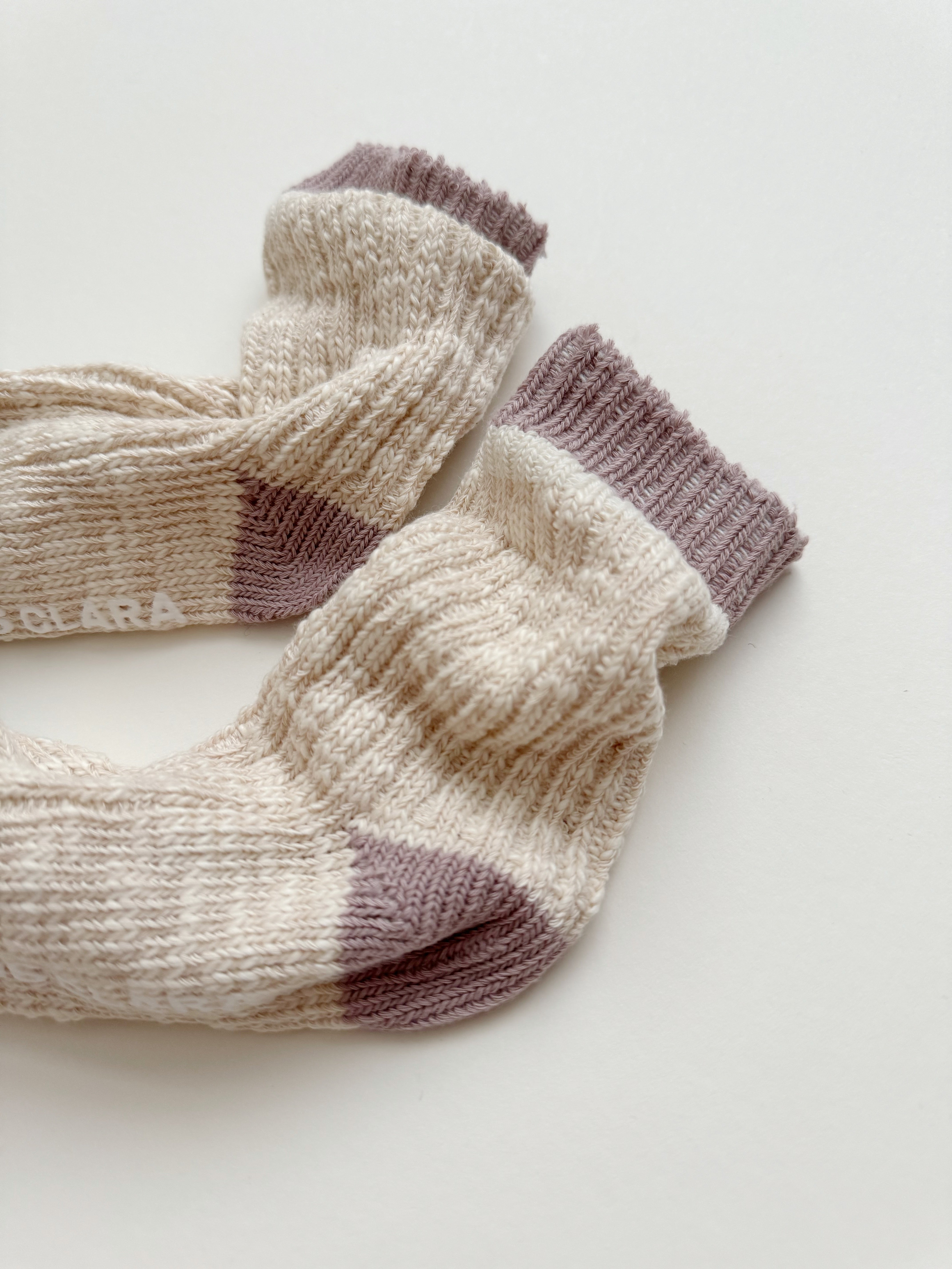 Knit Socks | Purple