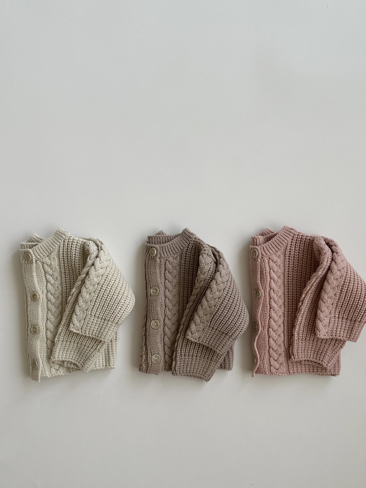 Knit Cardigan | Light Beige