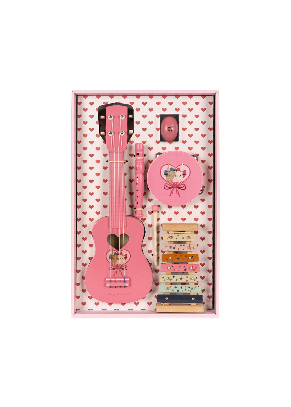 Wooden Music Set | Bow Kitty