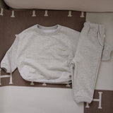 Basic Sweat Set | Heather Grey