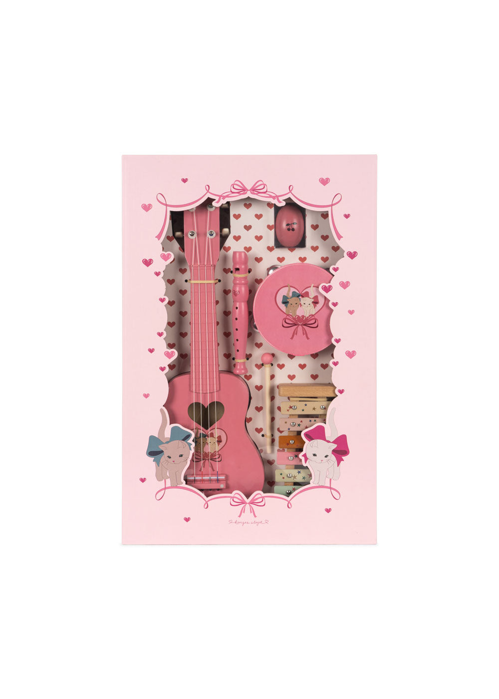 Wooden Music Set | Bow Kitty