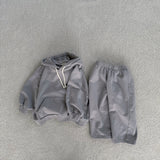 Hoodie Sweat Set | Dove Grey