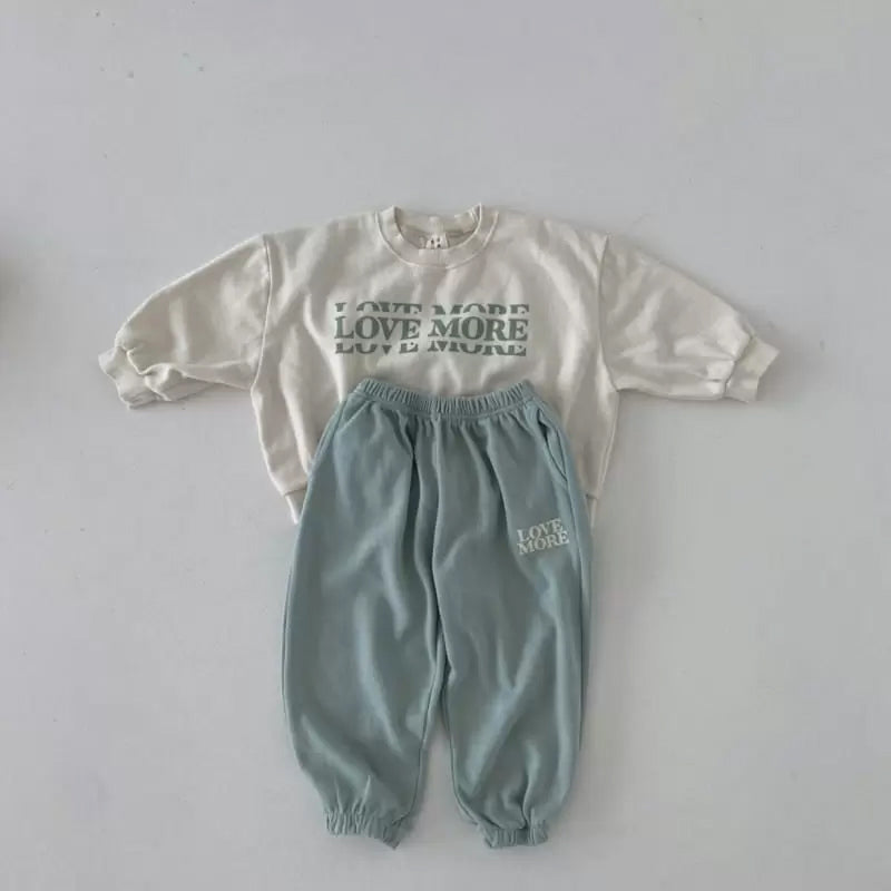 Love More Sweat Set | Mint