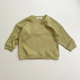 Waffle Crewneck | Sage Green