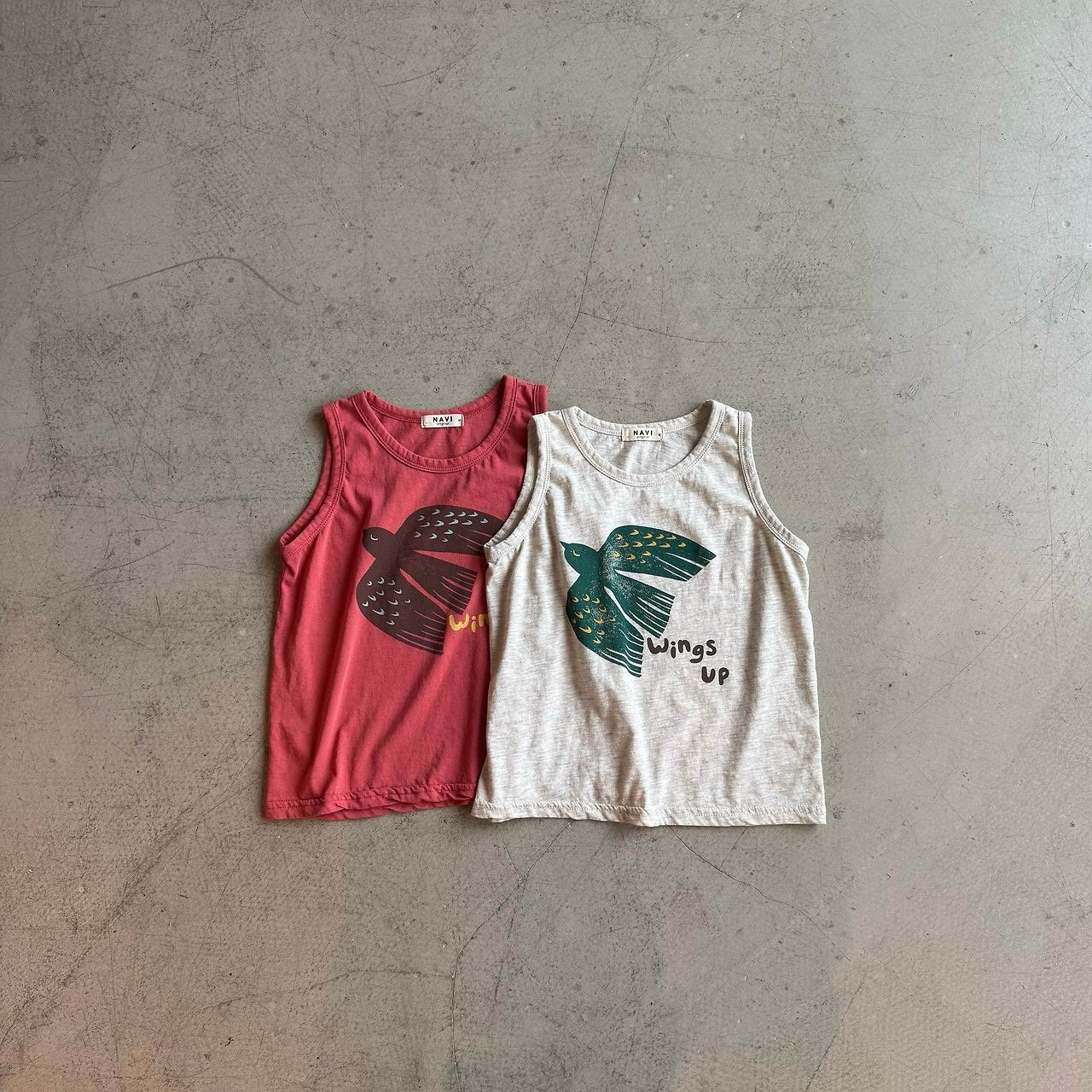 Kid's Wings Up Tank | 2 Colors