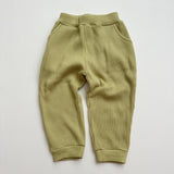 Waffle Joggers | Sage Green