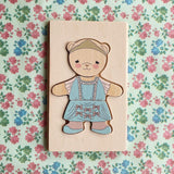 Wooden Teddy Dress Up Puzzle