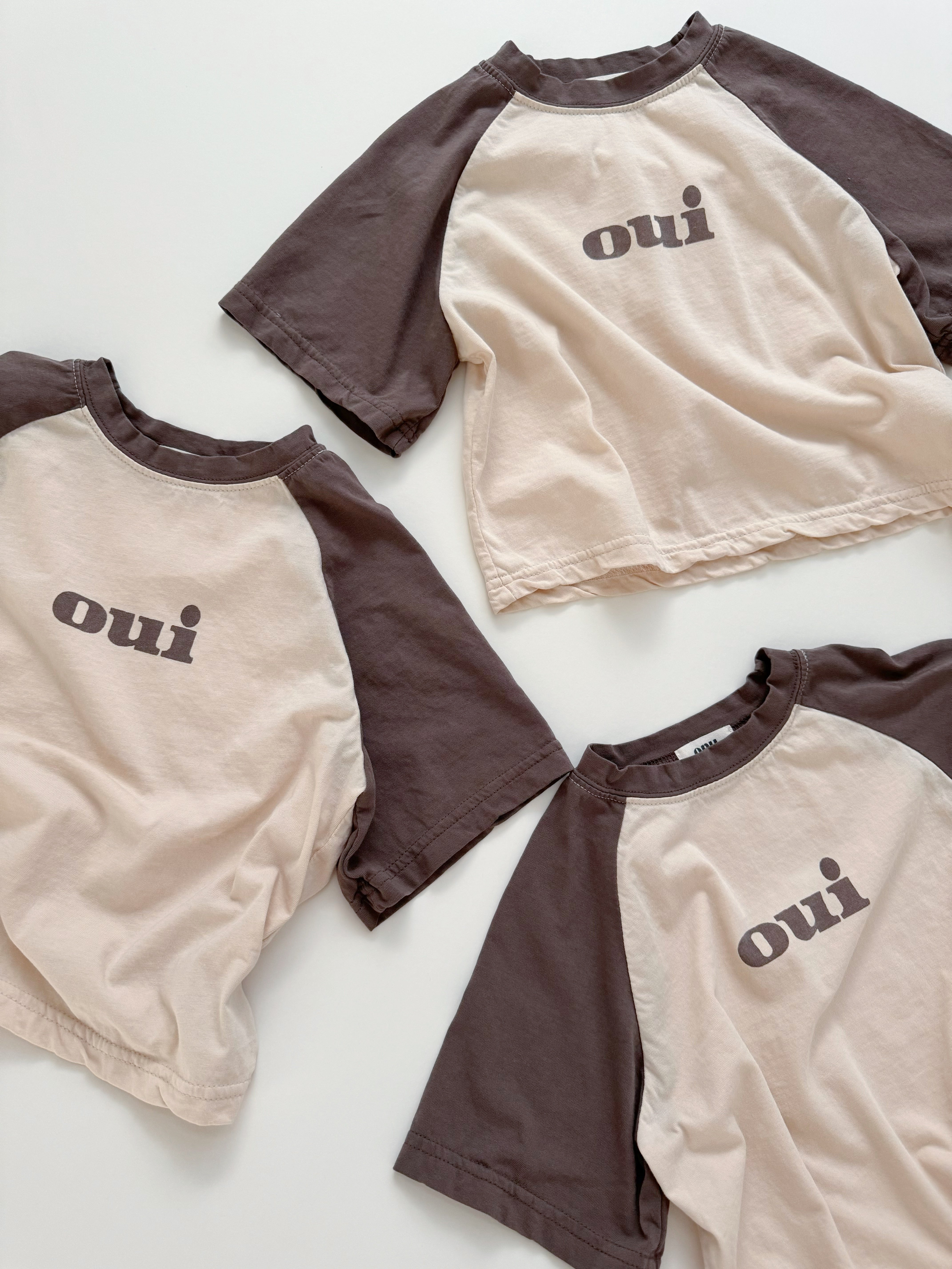 Oui Oversized Tee | Chocolate