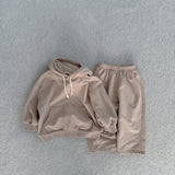 Hoodie Sweat Set | Beige