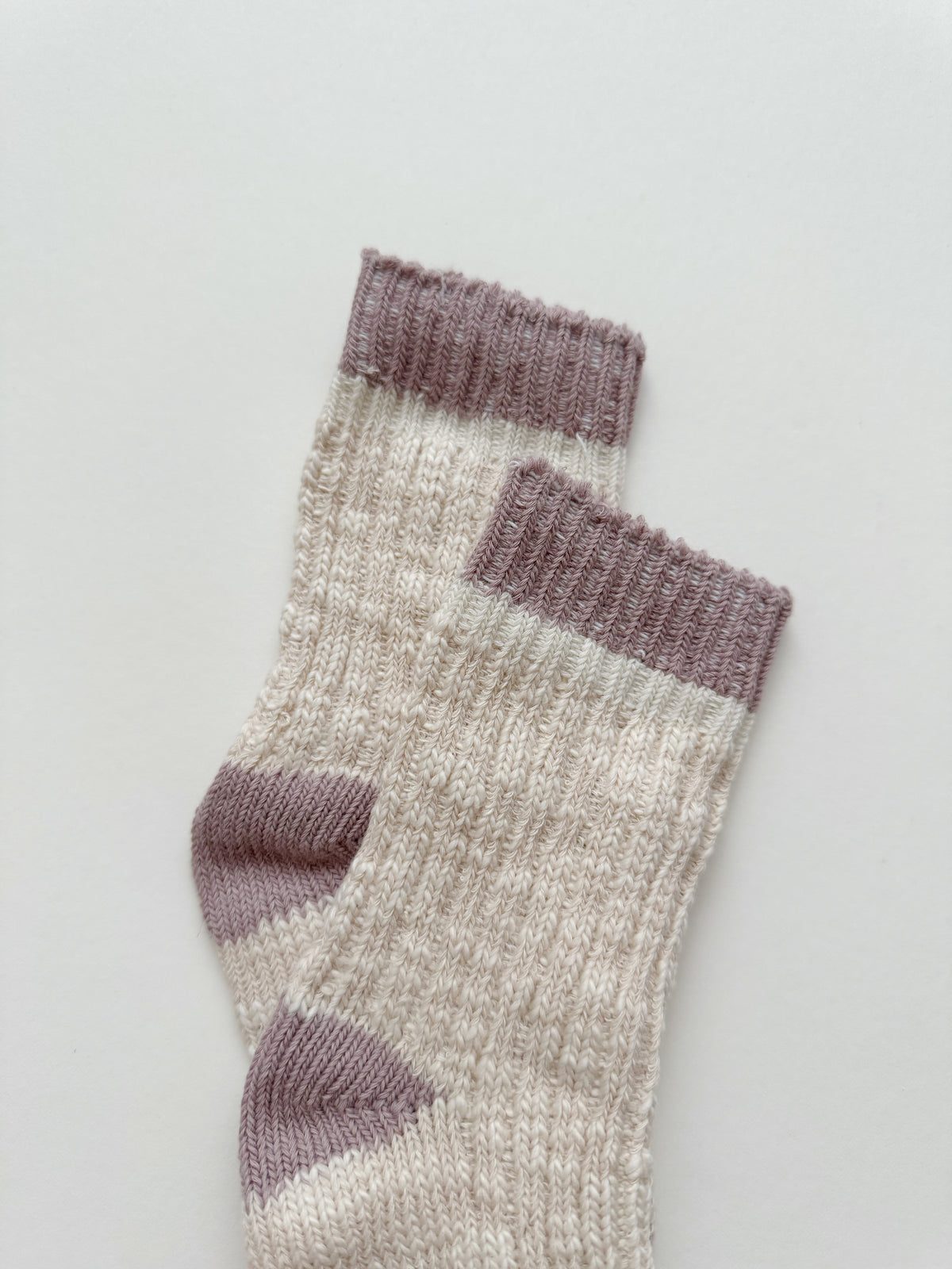 Knit Socks | Purple