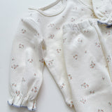 Baby Floral Set | Cream