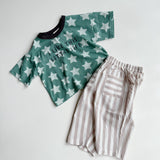 Little Life Star Tee | Green