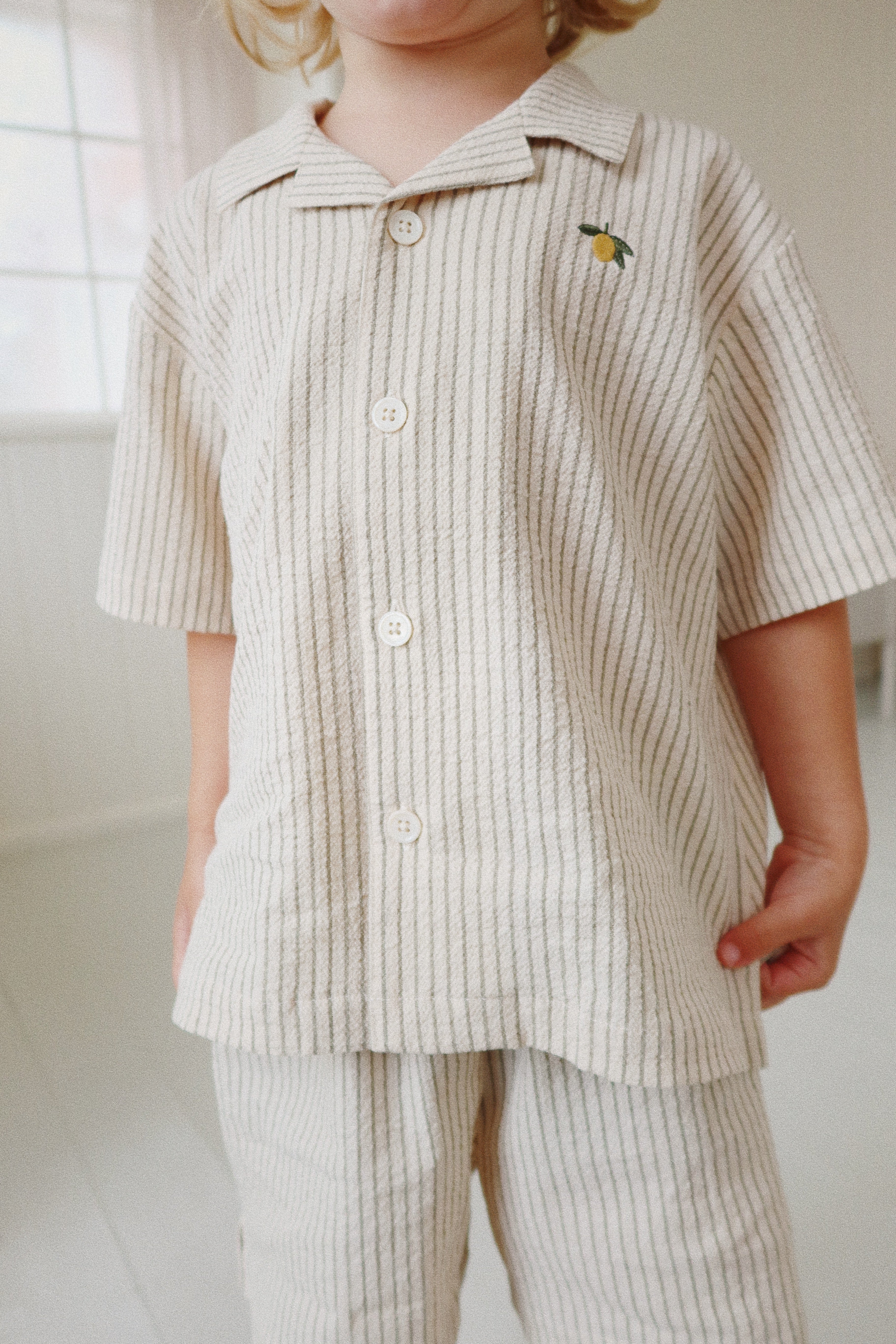 Elliot Shirt | Tea Stripe