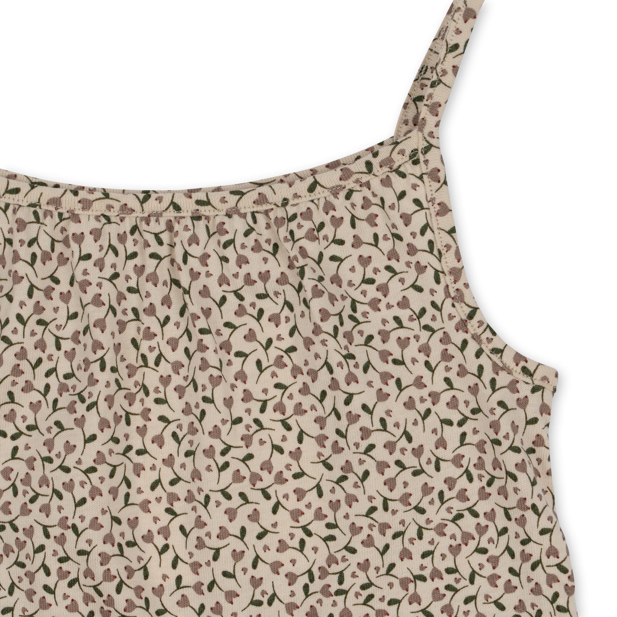 Lin Frill Strap Top | Milk Tank