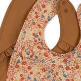 2 Pack Frill Bibs - Viletta/Almond