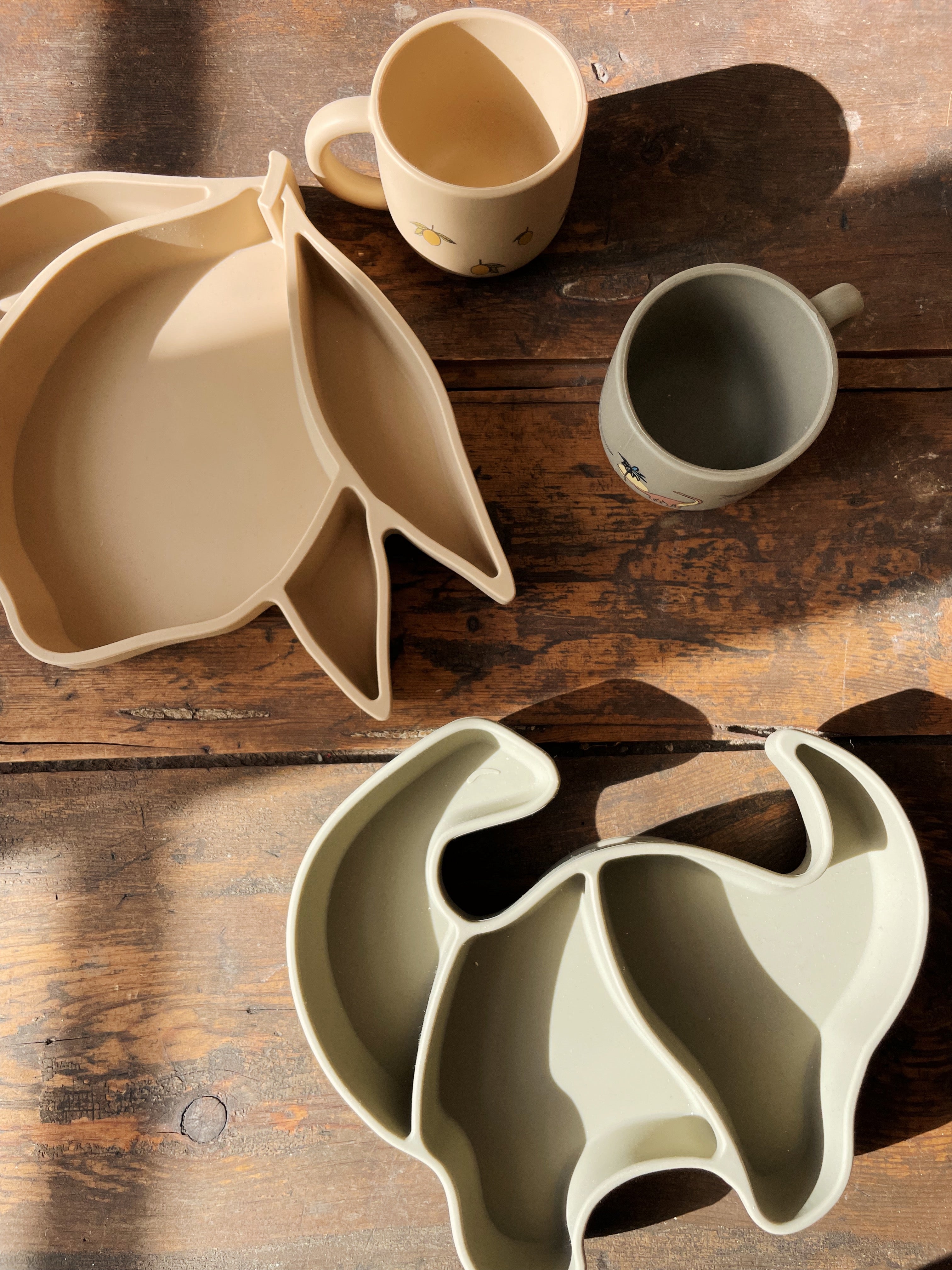 Silicone Lemon Bowl + Cup Set