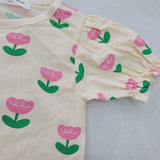 Tulip Frill Set | Pink