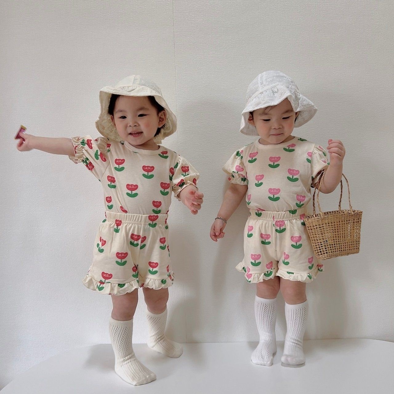 Tulip Frill Set | Red