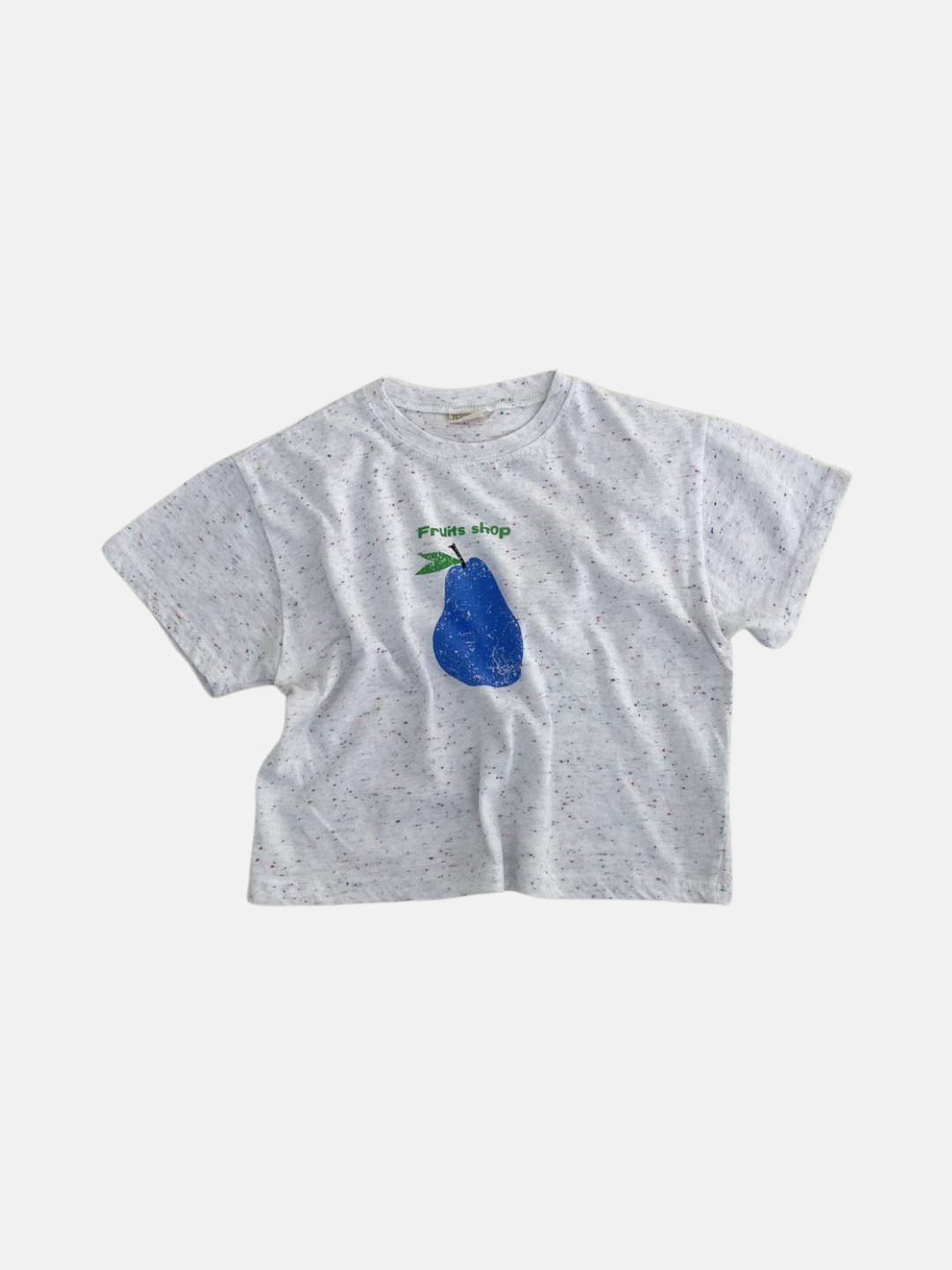 Pear Spackle Tee | Ivory