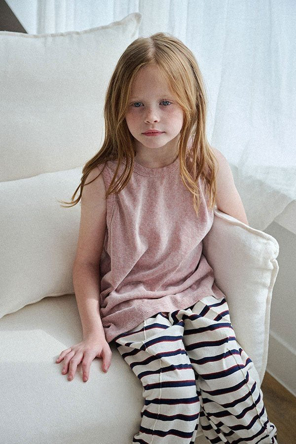 Rib Tank | Pink
