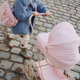 Doll Bag | Powder Pink Check