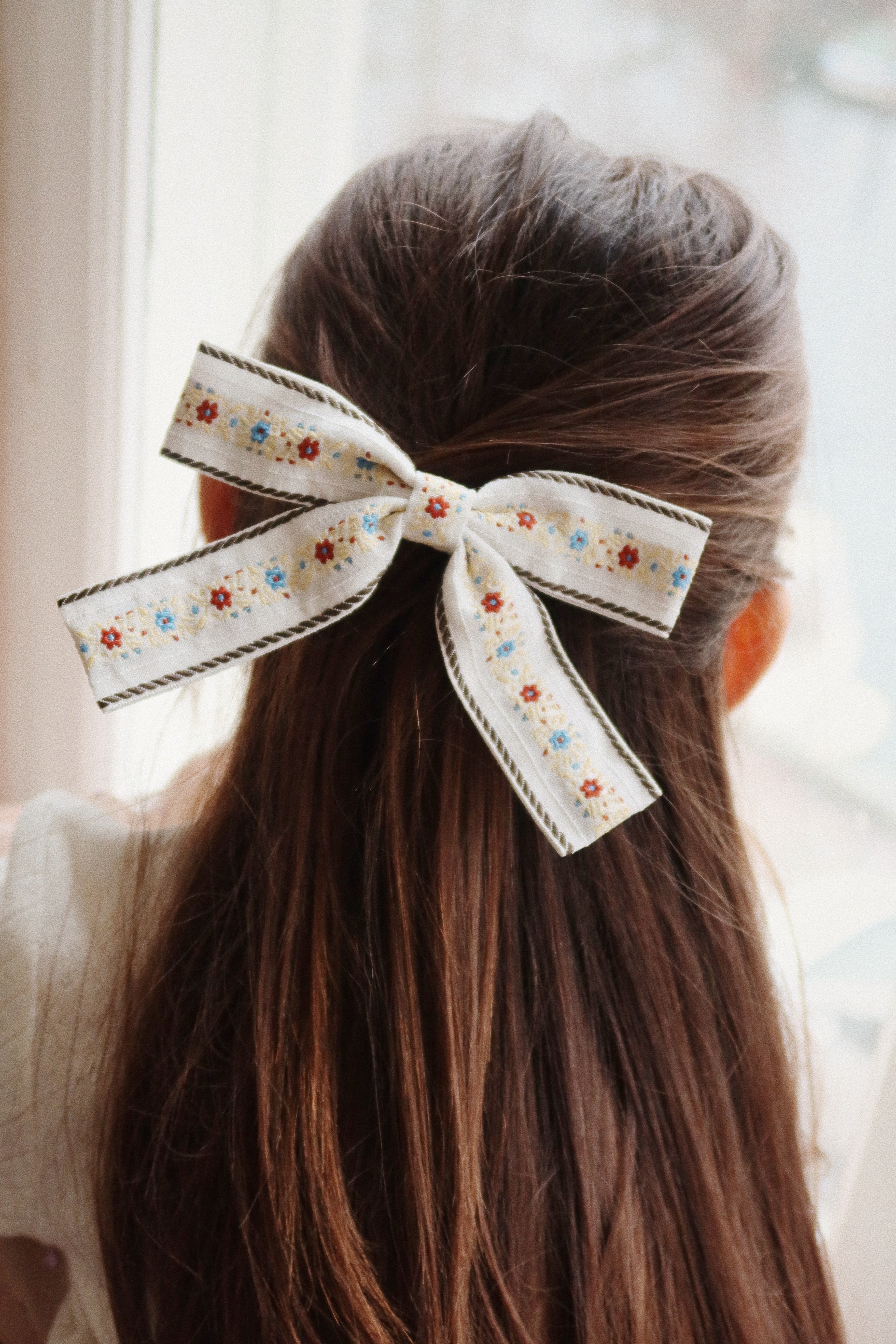 Ribbon Bowie Hair Clip