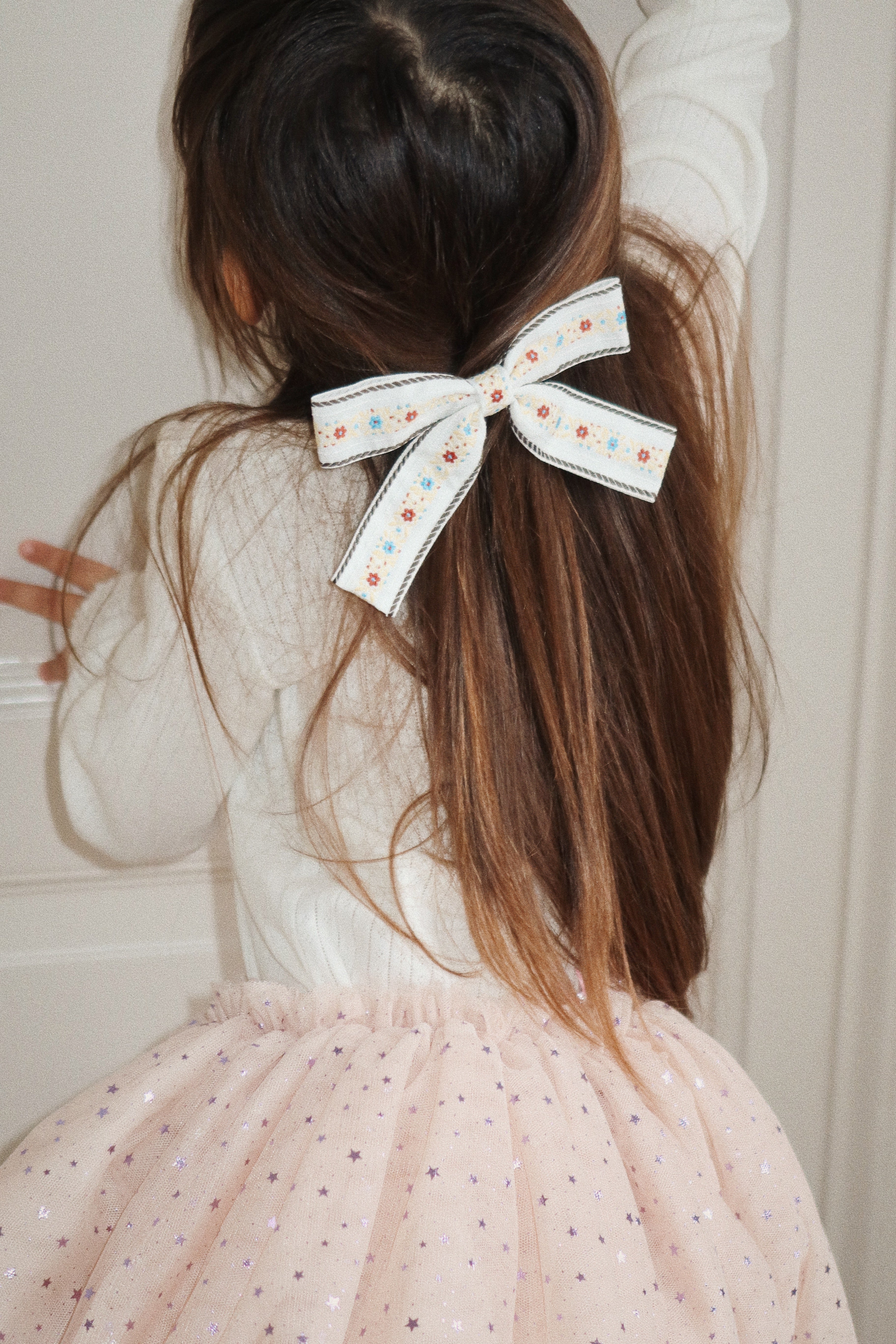 Ribbon Bowie Hair Clip