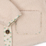 Grizz Collar Coat | Brazilian Sand