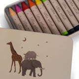 Tin Beeswax Crayons | Safari