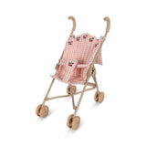 Konges Sløjd Doll Stroller | Powder Pink Check