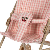 Konges Sløjd Doll Stroller | Powder Pink Check