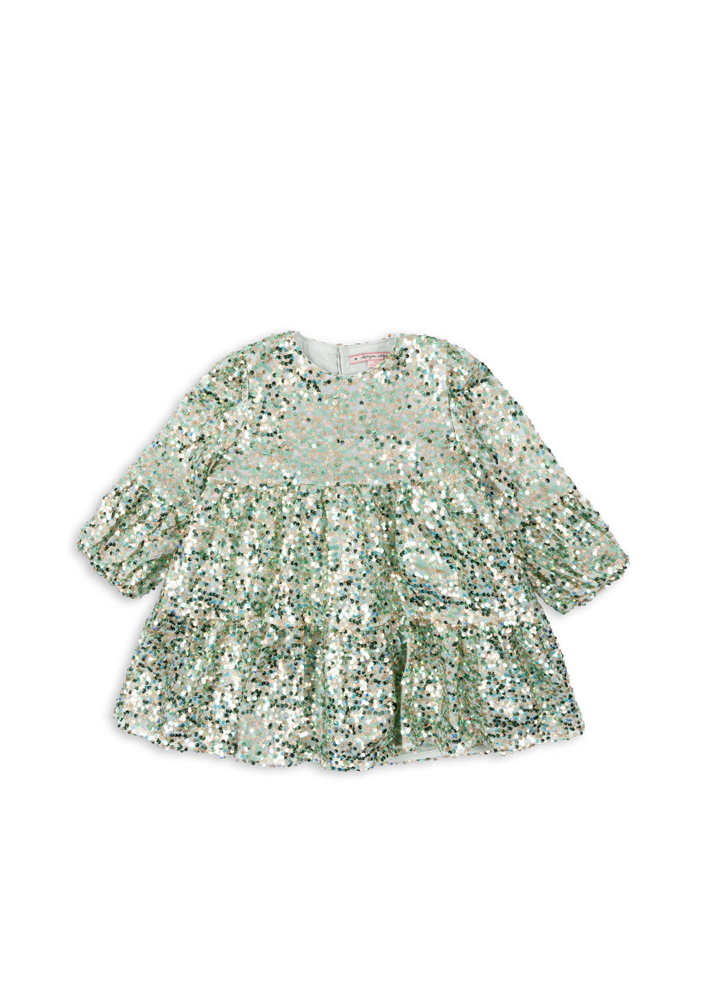 Lila Sequins Dress | Green