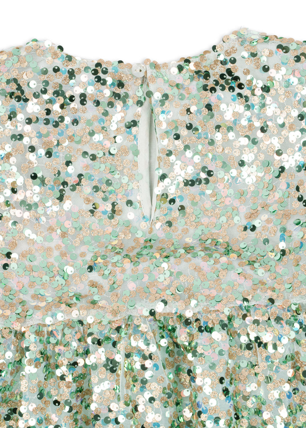 Lila Sequins Dress | Green