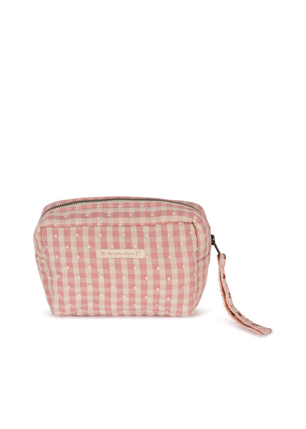 Small Toiletry Bag | Pink Powder Check