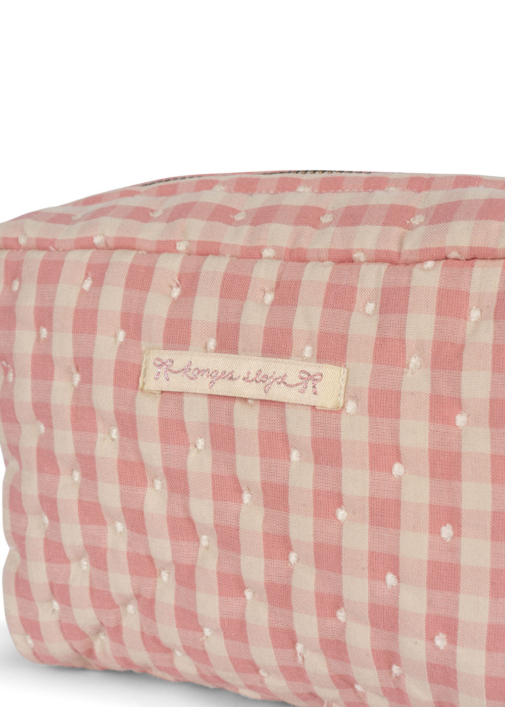 Small Toiletry Bag | Pink Powder Check
