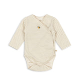 Organic Cotton Newborn Onesie | Tea Stripe