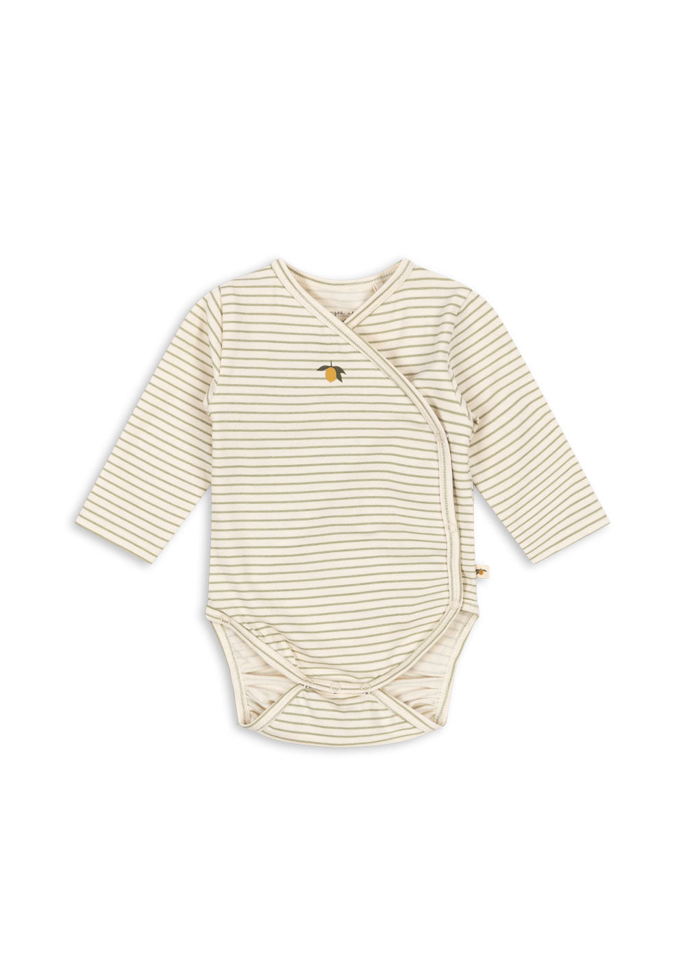 Organic Cotton Newborn Onesie | Tea Stripe