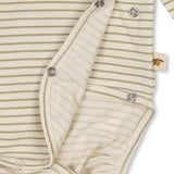 Organic Cotton Newborn Onesie | Tea Stripe