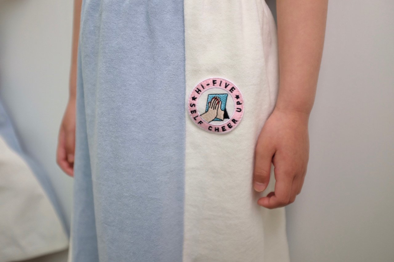 Terry Cloth Skirt - Blue