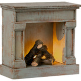 Fireplace - Vintage Blue