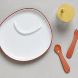 Bonbo Large Plate - Orange