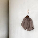Linen Muffin Shorties - Choco