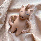 Natural Rubber Teether - Unicorn