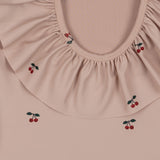 Manuca Frill Swimsuit - Cherry Blush
