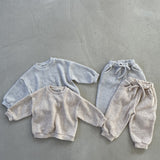 Kid's Ribbed Jogger Set - 2 Colors