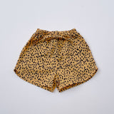 Leopard Shorties - Yellow