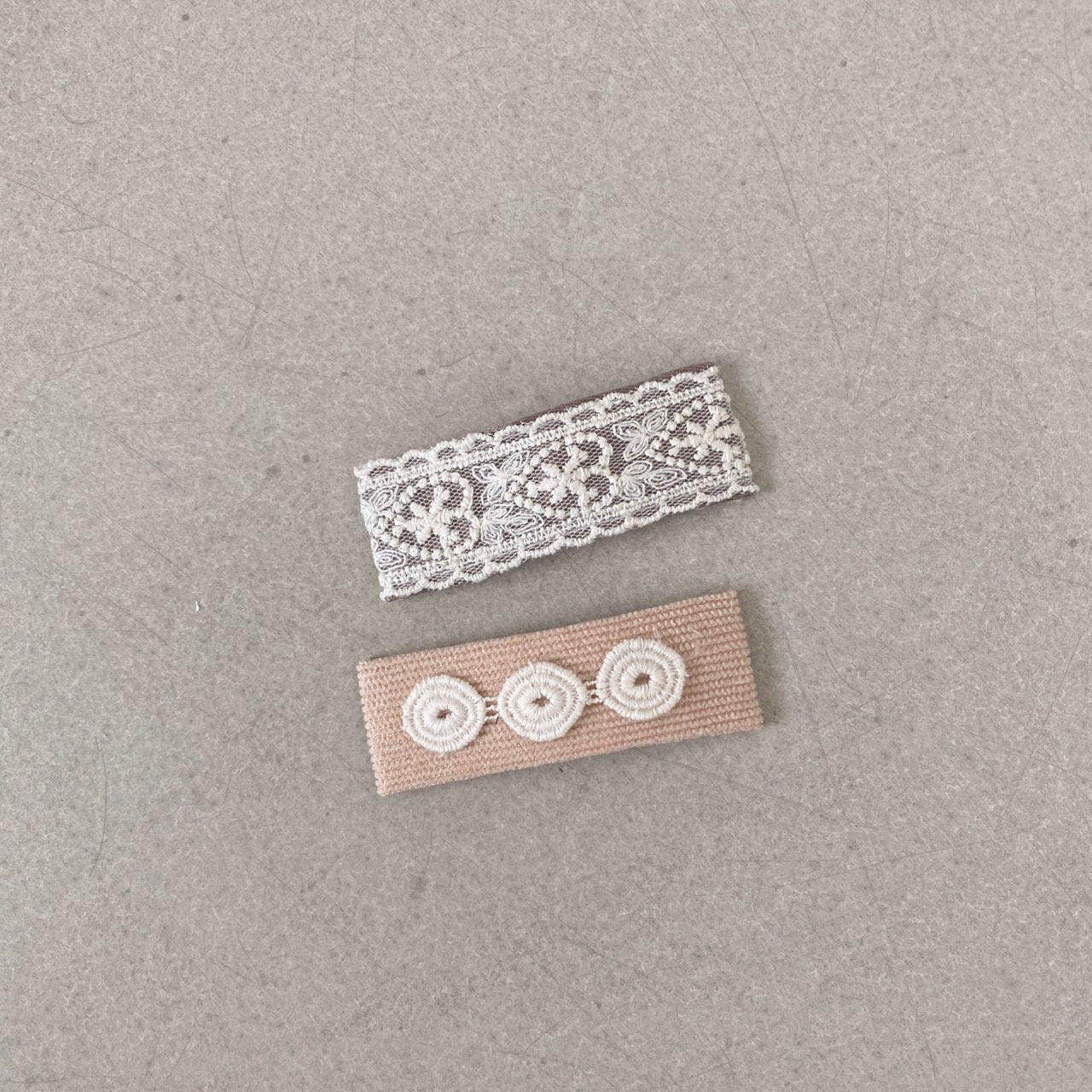Hair Pins Set of 2 - Dusty Pink